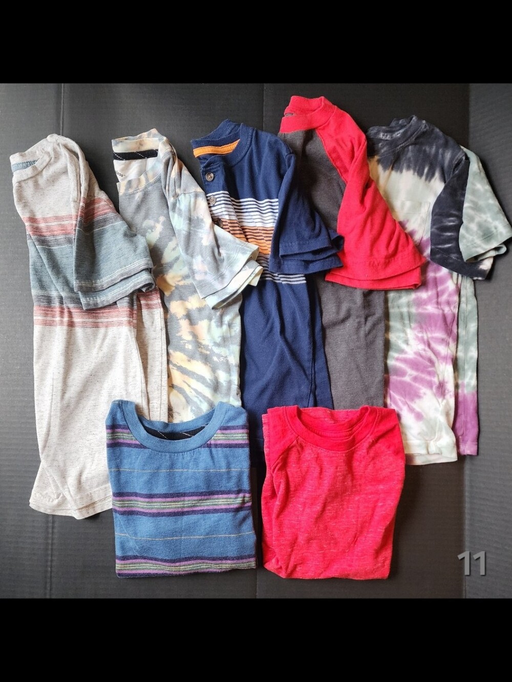 Boys Short Sleeve Shirt Lot of 7 (Size 8)